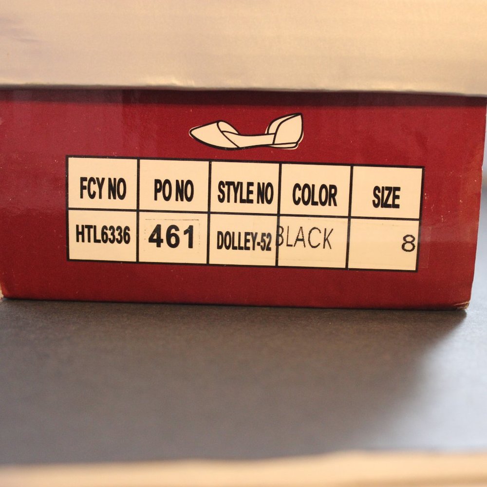 Breckelle's Dolley 52 Black Size 8 New in Box - Picture 9 of 9